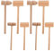 ifundom 8pcs Mini Wooden Hammer Meat Hammer Stubby Hammer Ice Chisel Gavel Sledge Kitchen Mallet Mallets Hammers Drill Egg Hammer Meat Loose Hammer Foam Hammer