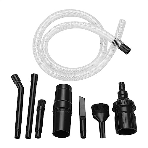 9-Piece Vacuum Cleaner Mini Attachment Kit, 28-32mm Micro Cleaner Tools | Crevice tool for car interiors, keyboards, brush, adapter set, deep cleaning, compact storage