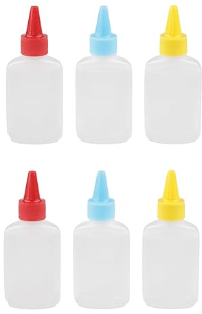 Nähmaschinenöl- 50 ml-Feinmechaniköl-Harz-und Säurefrei-Dosierflasche mit Pipettenspitze - Zufällige Farbe (6)