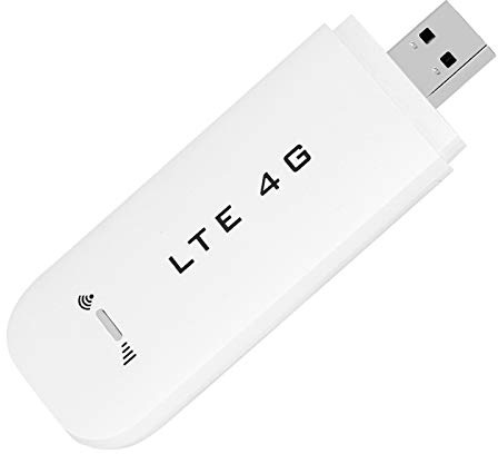 Goshyda 4G LTE USB Modem Stick with WiFi Hotspot, 150Mbps Wireless Network Adapter for Laptop PC, Support 8 Users Share Portable Router (with WiFi)