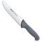Arcos Cuchillo Carnicero con Hoja Acero Inoxidable Nitrum 180 mm. Cuchillo Cocina Profesional para Cortar Carne, Pescado y Verduras. Mango ergonómico Pom. Serie Color Prof. Color Negro.