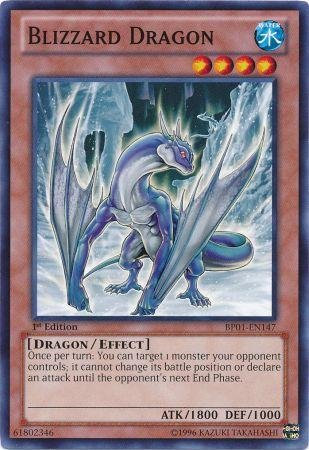 Yu-Gi-Oh! - Blizzard Dragon (BP01-EN147) - Battle Pack: Epic Dawn - 1st Editi...