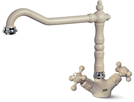 Elleci Mix Tago Miscelatore Doppio Comando con Canna Girevole, Avena 51