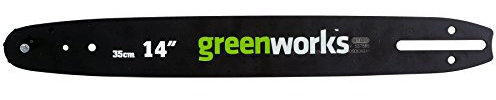 GreenWorks 29102 Replacement Chain Saw Bar, 14-Inch