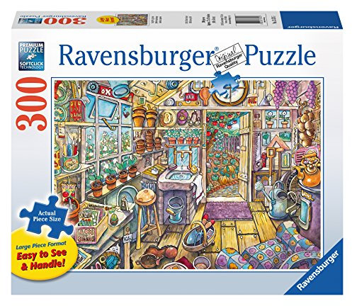 Ravensburger 13574 - Gemütlicher Geräteschuppe, 300 Teile Puzzle