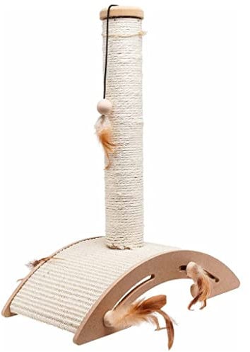 Flamingo RASCADOR SISAL+Juguete Ella 40.5x21.5x53CM