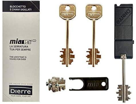 Cilindro blocchetto di ricambio per serrature blindata ATRA DIERRE MIA BLO3130