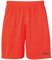 uhlsport Kinder Center Basic Shorts, Fluo rot/Schwarz, 152