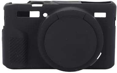 Camera Case, Lightweight Soft Silicone Camera Case Cage Protector Lens Cover Compact Camera Cases for G7XII /G7X Mark II