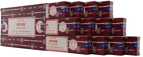 Freak Scene 12x Packung Räucherstäbchen - Satya - Opium - 15 g Duftmischung 12x 15 g