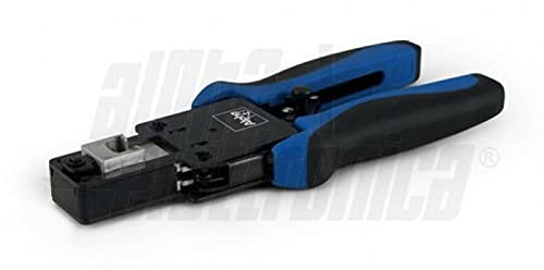 ALPHA ELETTRONICA PINZA PER CRIMPARE CONNETTORI PLUG RJ45 TECNOLOGIA PASSANTE 98-155