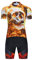 Ciclismo Uomo 20D Gel Salopette Pantaloncini Corti Imbottiti Set di Abbigliamento Ciclista