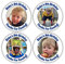 Epic Modz 36x Personalised Birthday Party Stickers Thanks for Coming School Friends Gift Present Treat Parties Thanks Thank You for Coming to My Fun Party Sweet Bag Labels (Own Image)