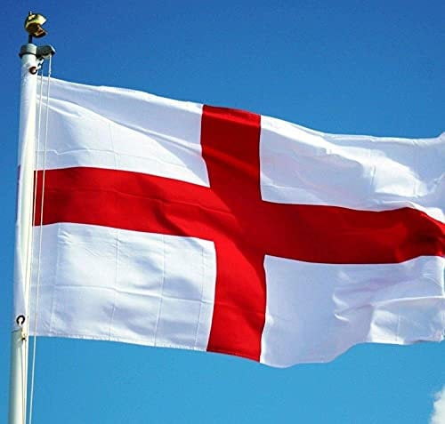 England Football Flags 5x3 Wholesale George Cross Euros Football Flags Pubs Pack of 20