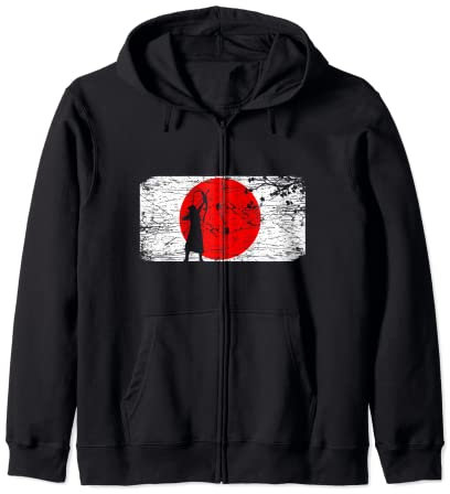 Bogen Japan Bogenschütze Japanischer Bogen Bogenschießen Kapuzenjacke