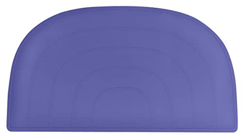 Kindsgut Platzdeckchen Regenbogen, Tischset, Unterlage in kinderfreundlichem Design und dezenten Farben, Lila