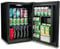 Subcold Cave60 LED Solid Door Beer Fridge for Wine & Drinks | Mini Chiller with Can Dispenser | Quiet Small Frost-Free Larder | 54 Cans (Black)