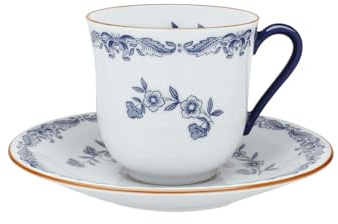 Iittala Rörstrand Ostindia - Kaffeetasse, Ober- und Untertasse, 16 cl