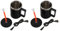 Abledance 2X Schwarzes Autoscheinwerfer-Reparaturwerkzeug mit Anti-Tropf-Düse und EU-Stecker