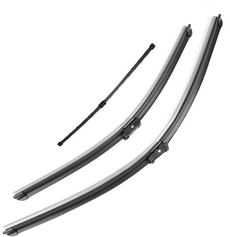Limpiaparabrisas de Coche compatibles con Audi para Q3 MK1 A4 B8 2011-2017 Escobillas de limpiaparabrisas Delanteras y traseras