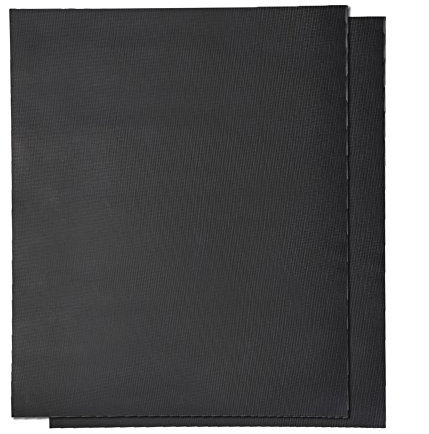 GEEKHOM Lot de 2 tapis de cuisson pour barbecue, 40 x 33 cm, anti-adhésif, résistants à la chaleur, réutilisables, papier sulfurisé pour barbecue à gaz, barbecue au charbon de bois, barbecue