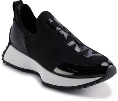 DKNY Zapatillas Deportivas para Mujer Nallen-Slip On SNE, Negro, 39.5 EU