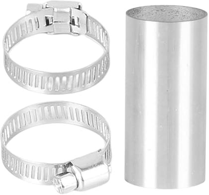 Abgasrohr Standheizung Verbinder, Edelstahl Abgasrohr Winkelverbinder Auspuffrohr Rohrschelle Rohrverbinder Abgasrohr Standheizung Stumpf