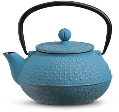 Teiera in Ghisa Akita Azzurra 800 ml