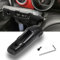 CTcar Estensione per interruttore di direzione per Jeep Wrangler JL/Gladiator JT 2018-2025 | Accessori per bastone sterzo nero opaco con percorso di commutazione ridotto, azionamento più veloce grazie