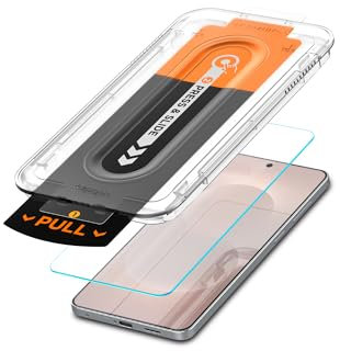 Spigen Glas.tR EZ Fit Pro Schutzfolie kompatibel mit Samsung Galaxy S25 Edge, 2 Stück, inklusive Installationskit, Kratzfest, Kristallklar, 9H Härte