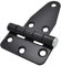 iplusmile 1 Stück T-Scharnier industriell schweißbar Schubladen-Organizer Mechanismus Ventil schwerlast scharnier türgriffe Schwerlastscharnier Scharniere in T-Form Möbelscharniere Black
