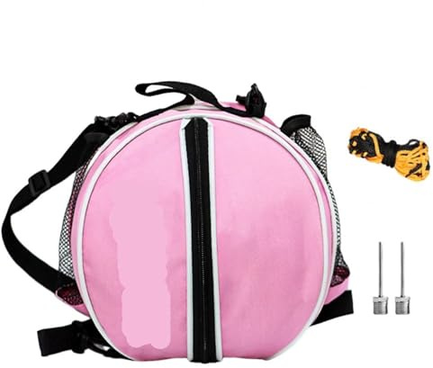 QuxetlRyz Basketball Tasche Ball-Aufbewahrungstasche for Fußball, Volleyball, Rugby, Sport-Tragetasche, Wasserdicht, Oxford-Stoff, Reißverschluss-Rucksack, Sportball-Aufbewahrungstasche