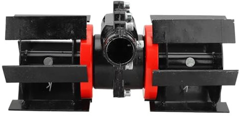 Sorandy Accessoire Motoculteur, Facile à Installer Métal 9 Dents Roue D'ameublissement pour Tondeuse, Roue de Débroussailleuse | Outil de Jardinage pour Ameublir Le Sol et Désherber (28 mm)