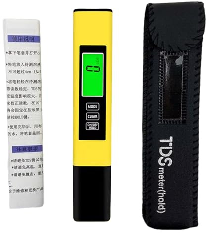 Wasserhärte Test Kit, 4 In 1 Präzises Wassertest Set, Analysegerät Für Aquarium Hydroponik Süßwasser