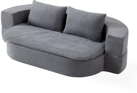 Atenza Schlafsofa 2 Sitzer Couch, Klappsofa mit Bettfunktion, 200x130 cm