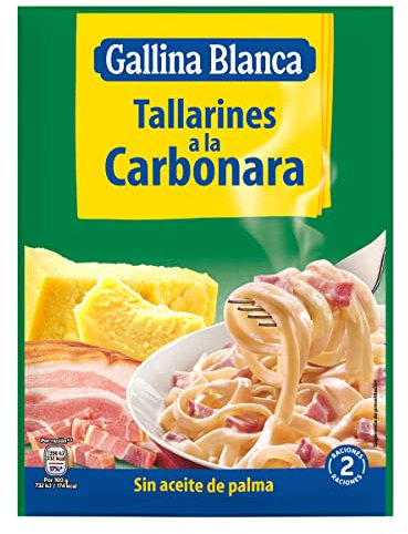 Gallina Blanca Tallarines a la Carbonara, 143 Gramos