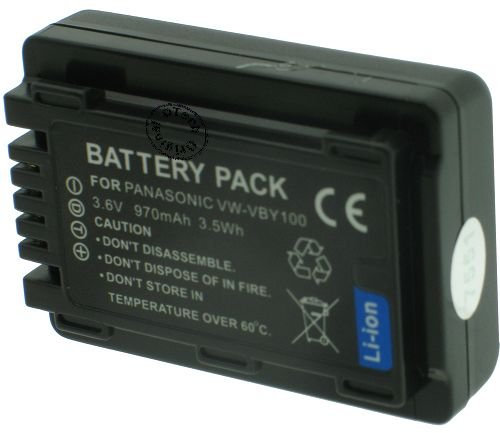 Otech Batteria Compatibile per PANASONIC HC-V130