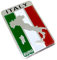 Patch Nation Italien Italienischer Metall Auto Aufkleber Abzeichen Aufkleber