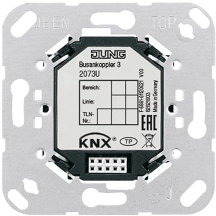 Jung KNX Busankoppler 2073 U 3-Schraubbefestigung Bussystem-Ankoppler 4011377158986