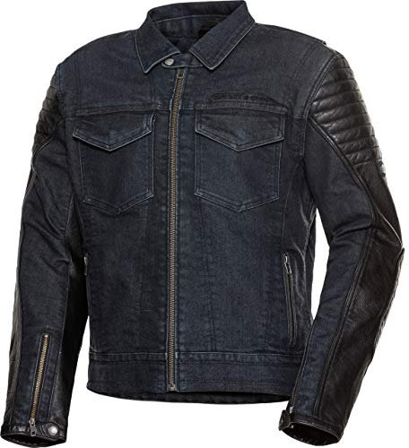 Spirit Motors Leder-/Textiljacke 1.0 - Protektoren - Rindsleder/Textil braun XL