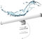 Azhien LED Spiegelleuchte Badezimmer,10W 1200LM 40cm Neutralweiß 4000K,3-in-1 Montage 230V Wandleuchte Spiegellampe,Kein Flimmern Badlampe Wandbeleuchtung: 400mm
