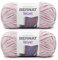 Bernat Velvet Smokey Violet Yarn - 2 Pack of 300g/10.5oz - Polyester - 5 Bulky - 315 Yards - Knitting/Crochet