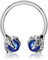 OUFER Hufeisen Hufeisen Hufeisen Piercing Helix Chirurgenstahl 316L Drachen Krallen Ring Ring Body Piercing