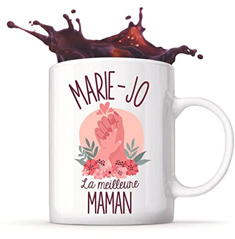 Planetee Mug Femme - Marie-Jo - La Meilleure Maman Tasse Humour idée cadeau