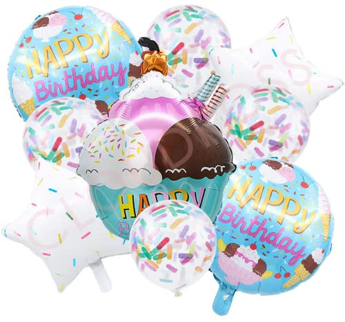 DIWULI Set Palloncini Gelato - Festa Dolci Compleanno