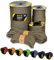 EdcX Paracord 4mm, 35+ Colori Solidi (10m, 15m, 30m, 50m, 100m, 300m) | Ideale per campeggio, sopravvivenza, attività all'aperto | Corda 100% nylon 4 mm| Corda Tattica 550 Tipo III (Light Khaki, 30 m)