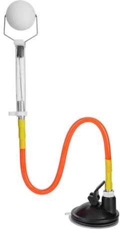 Ping Pong Trainer, PVC Ping Pong Trainingsgerät, Rapid Rebound Verstellbarer Tischtennis-Trainer, Tischtennisball Sucker Training, Ping-Pong-Bälle Ausrüstung Für Tischtennis-Training drinnen draußen