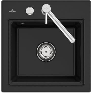 Villeroy & Boch Subway Style 50 S Chromite - 335A 02 J0 Keramikspüle Excenterbetätigung
