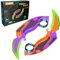 PETBSNVB 2pcs Fidget Claw, 3D Gravity Plastic, Switchblade, Printed, Carrot Knife, Sensory Fidget Toy for Kids & Adults, Anxiety Stress Relief