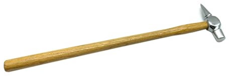 Dent Repair Hammer Car Body Dent Repair Tap Down Hammer with Wood Handle Car Dent Repair Tool Woodworking Repair Tool